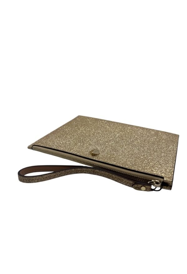 KATE SPADE - POCHET LUCY GLITTER GOLD - Image 6